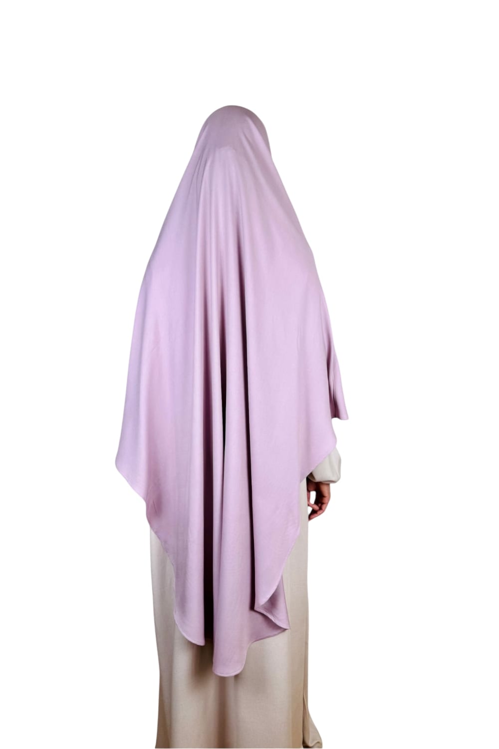 The Ease Khimar Dusty Pink - Image 3