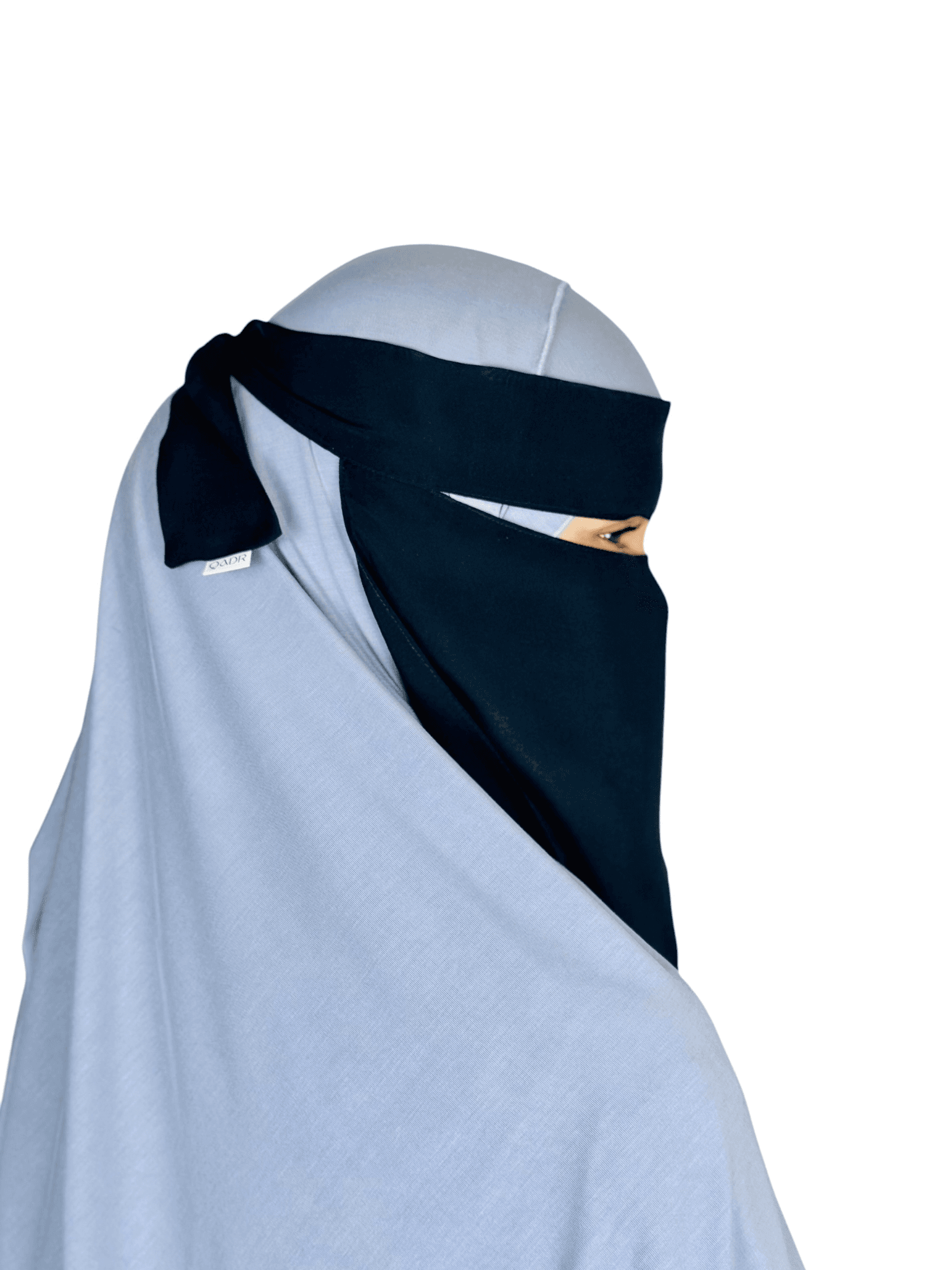 Silk/Cotton Georgette Niqab - Image 4