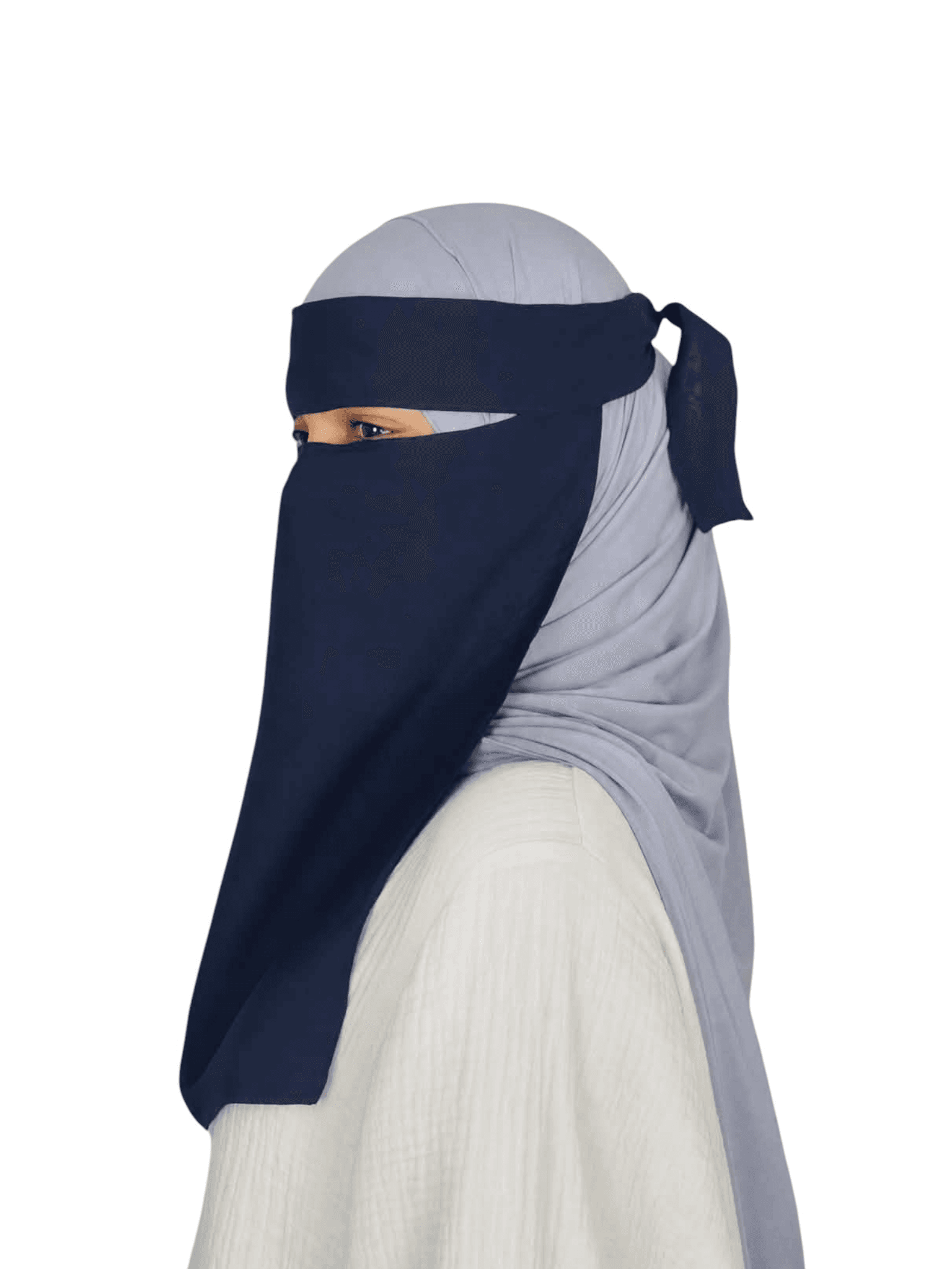 Silk/Cotton Georgette Niqab