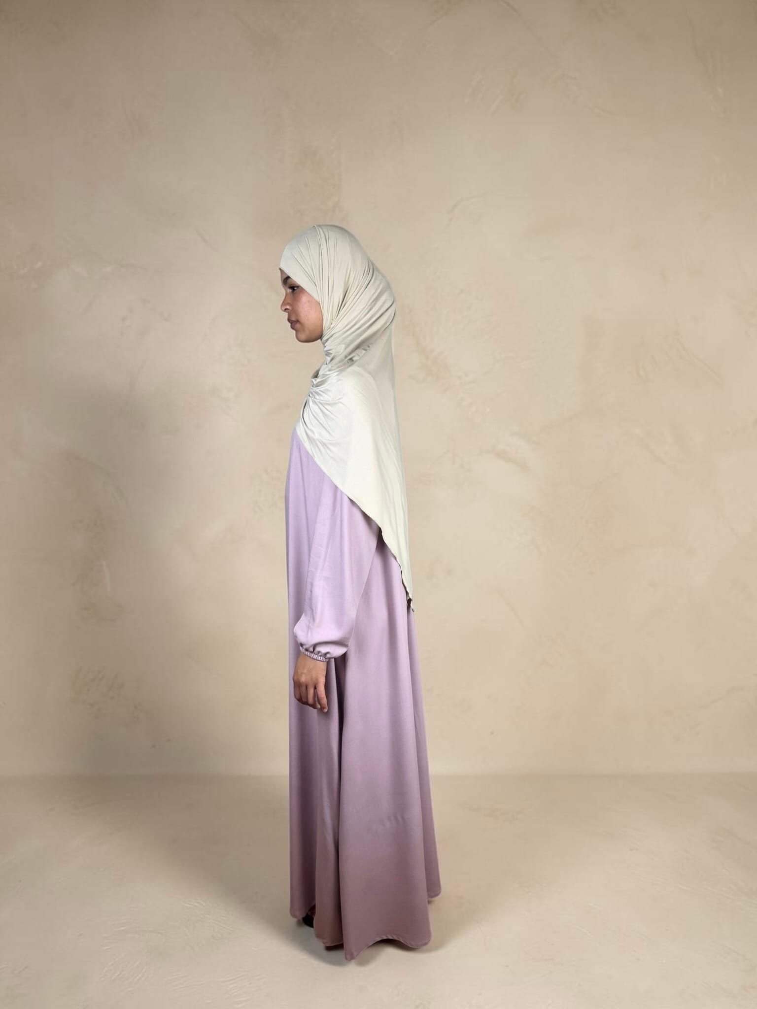 The Ease Dress Dusty Pink - Image 3