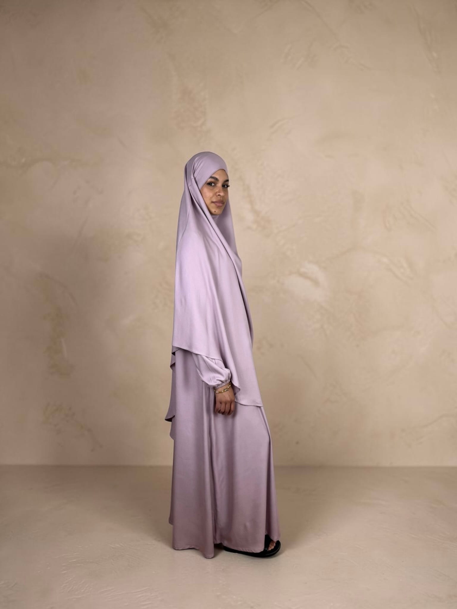 The Ease Dress Dusty Pink - Image 5