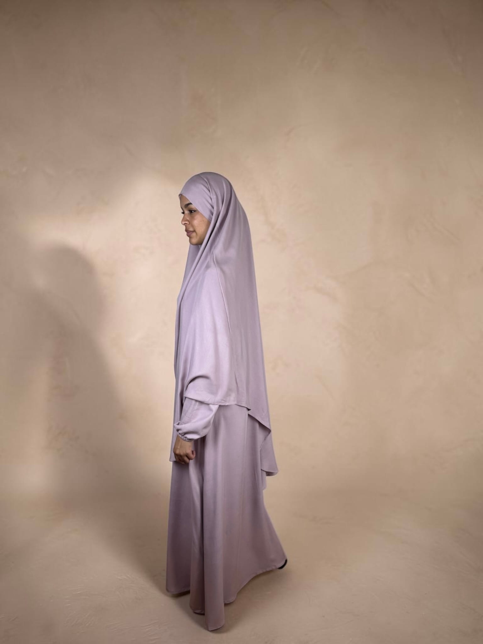 The Ease Dress Dusty Pink - Image 6