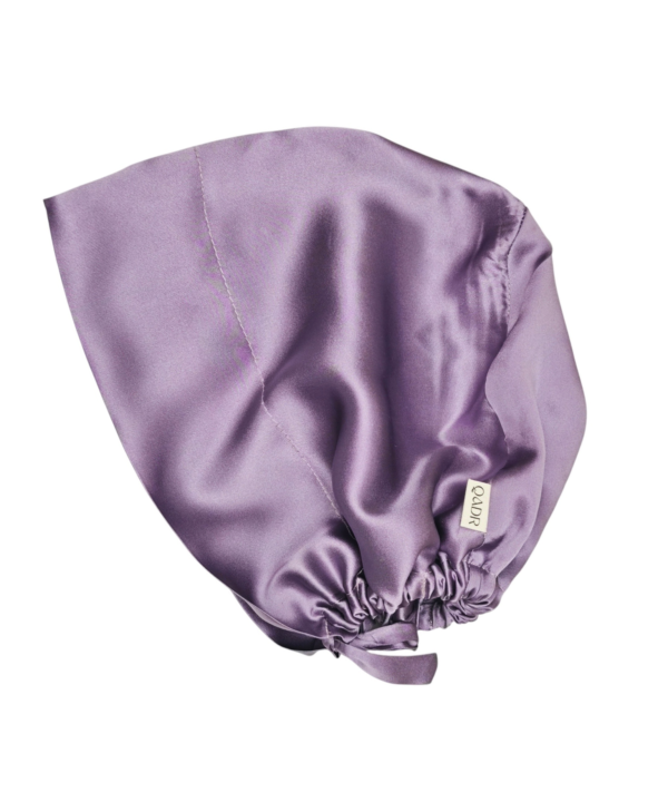 100% Silk Hijab Undercap Lilac