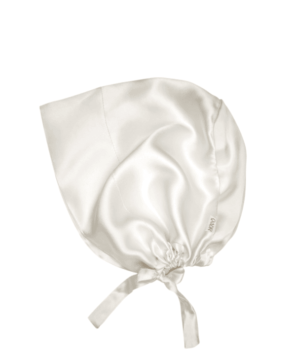 100% Silk Hijab Undercap White