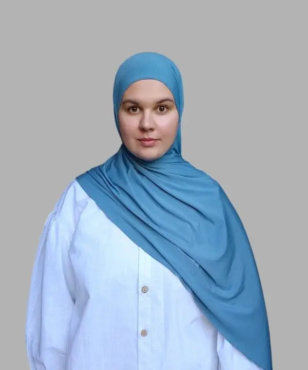 Bamboo Jersey Hijab Marine