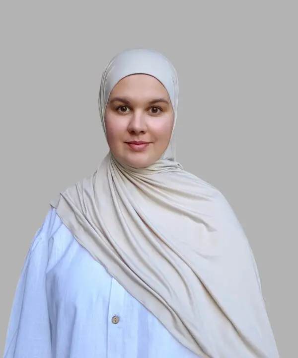 Bamboo Jersey Hijab Cream