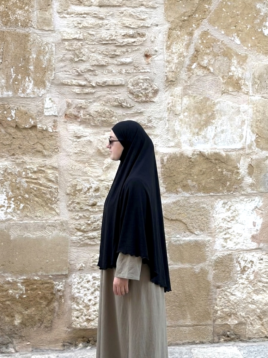 Bamboo Jersey Khimar Black - Image 2