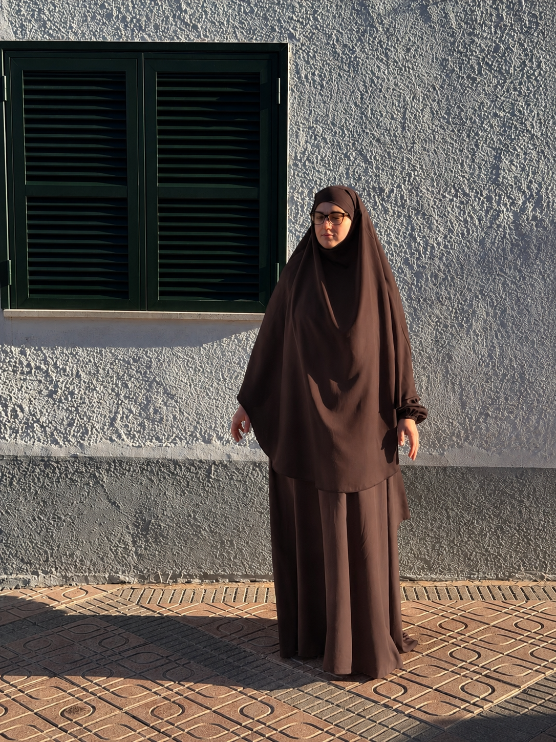The Ease Khimar 2.0 Tencel Twill (Qahwa Brown) - Image 7