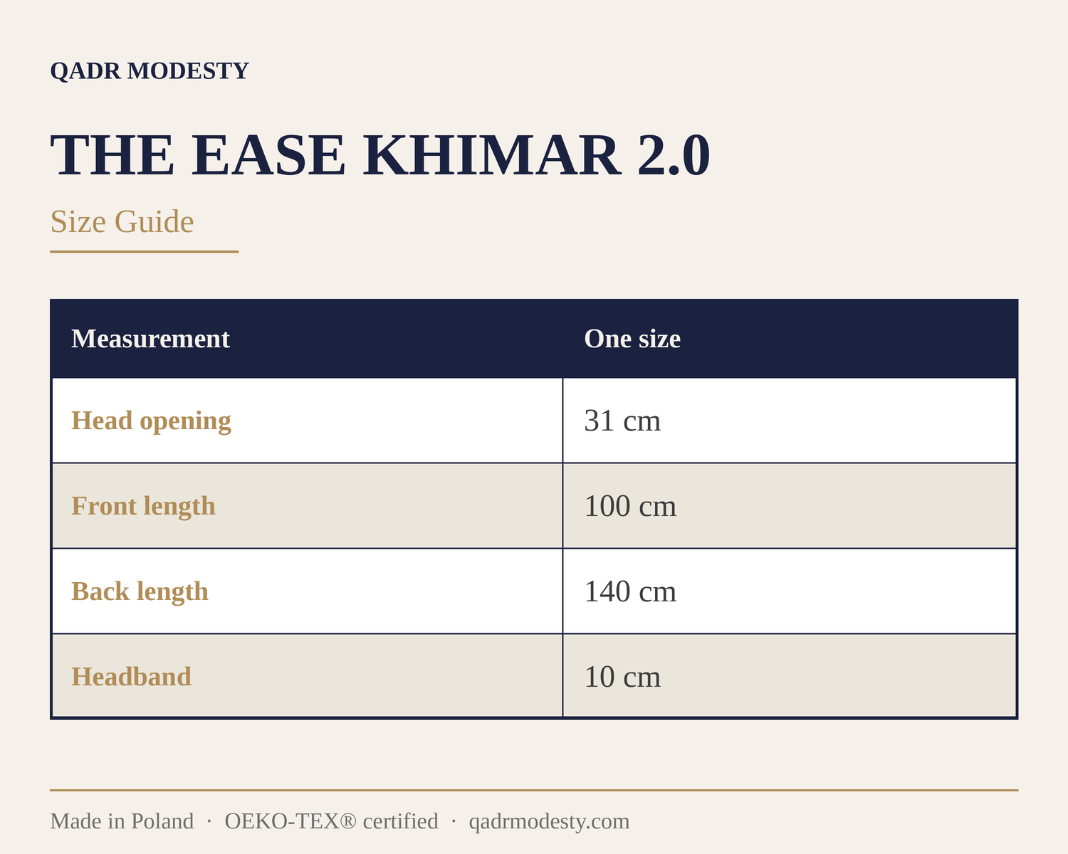The Ease Khimar 2.0 Tencel Twill (Desert Rose) - Image 7